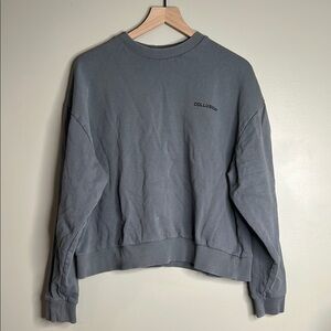 Collusion Gray Sweatshirt Womens Small